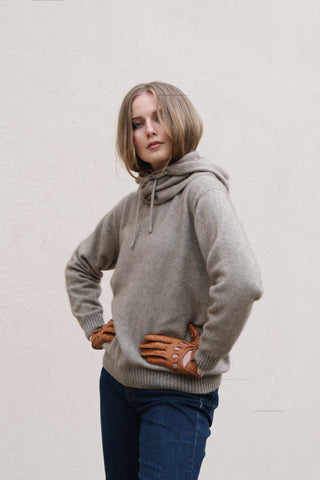 LOIMU Jumper | Merino-Possum | Oyster Beige