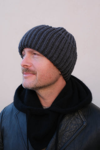 LUOTO | Fisherman's Style Beanie | Merino | GREY