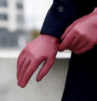 MARIA | Hairsheep | Silk | Marsala