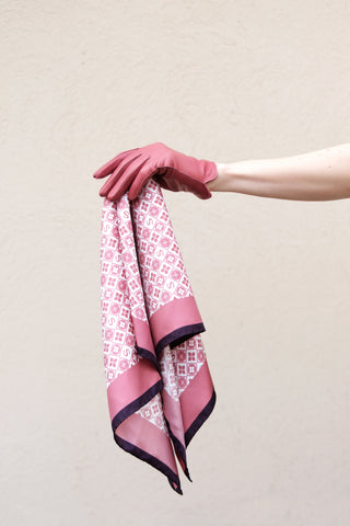 MISTICO Silk Scarf | 70x70 | Mauve