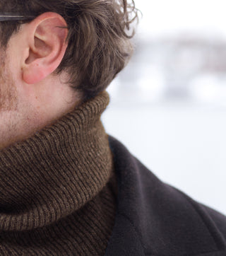SISU | Tube Scarf | Merino-Possum | Tobaco