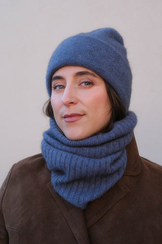 SISU | Schlauchschal | Merino-Possum | Bahama