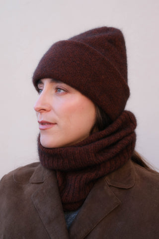 SAANA Mütze | Merino-Possum | Terra