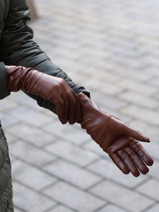 LAHJA Hairsheep | 100% Cashmere | Saddle Brown