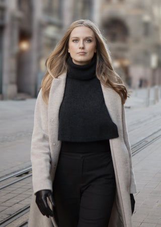 SALLA Kauluri | Merino-Possum | Black