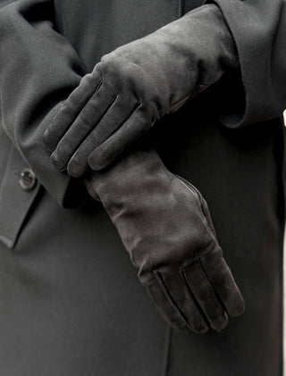 SANNI Hairsheep | Kaninchenfell | Schwarz