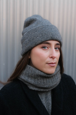 SISU Schlauchschal | Merino-Possum | Hafer