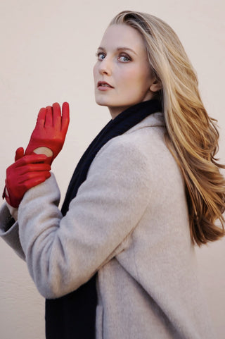 TESSA | Hairsheep | Unlined | Deep Red