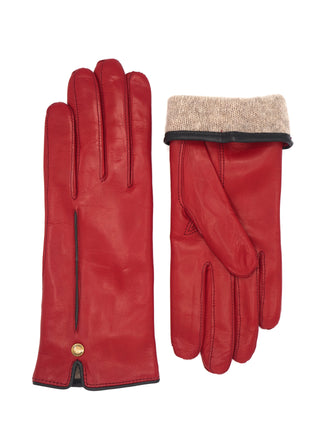 TANITA | Lammas | Cashmere | Red/Black