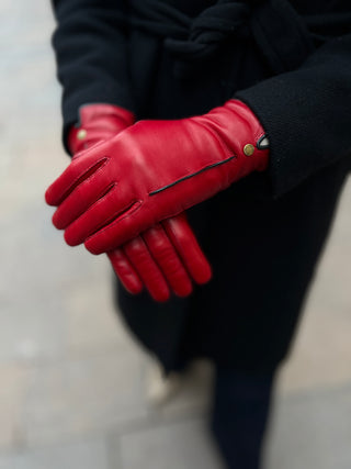 TANITA | Hairsheep | Cashmere | Red/Black