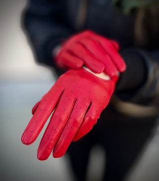 TESSA | Hairsheep | Unlined | Deep Red