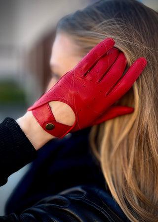 TESSA | Hairsheep | Unlined | Deep Red