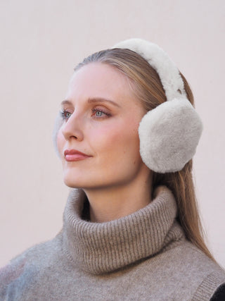 KUURA Earflaps | Hairsheep | Natural