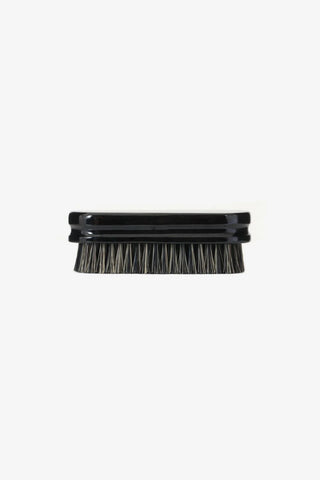 Leather brush black